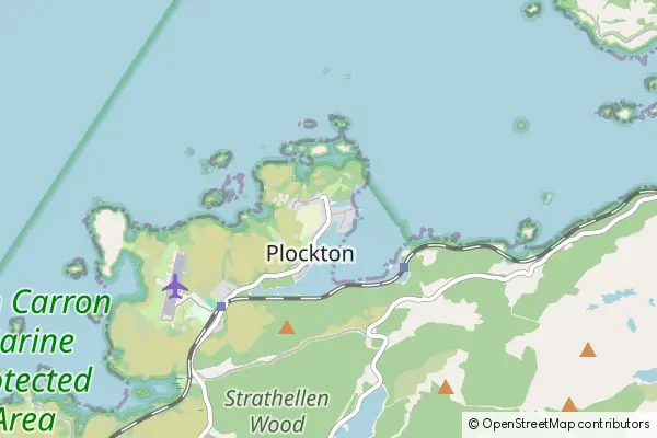 Mapa Plockton