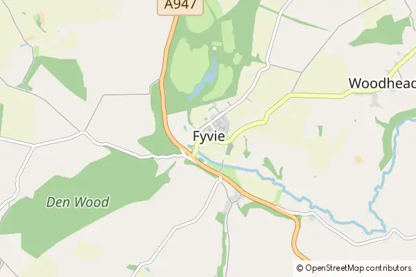 Mapa Fyvie