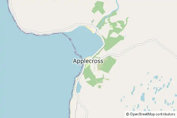 Mapa Applecross