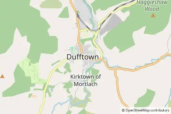 Mapa Dufftown