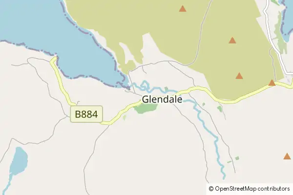 Mapa Glendale