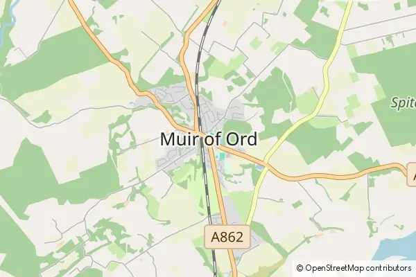 Mapa Muir of Ord