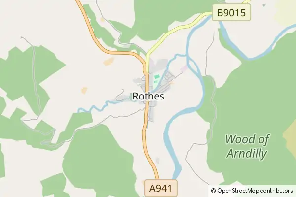 Mapa Rothes