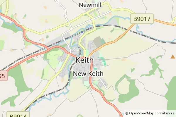 Mapa Keith