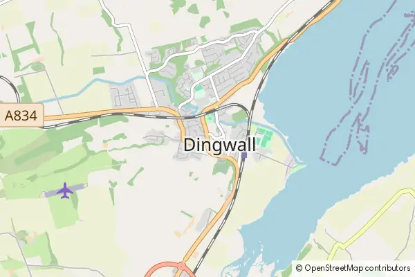 Mapa Dingwall