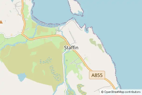 Mapa Staffin