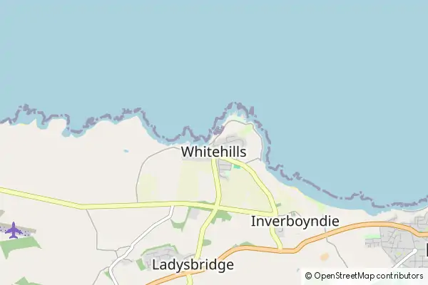 Mapa Whitehills