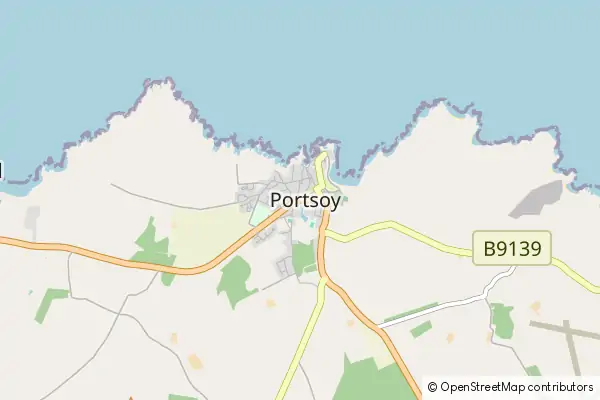 Mapa Portsoy