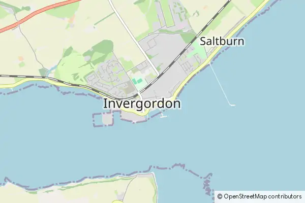 Mapa Invergordon