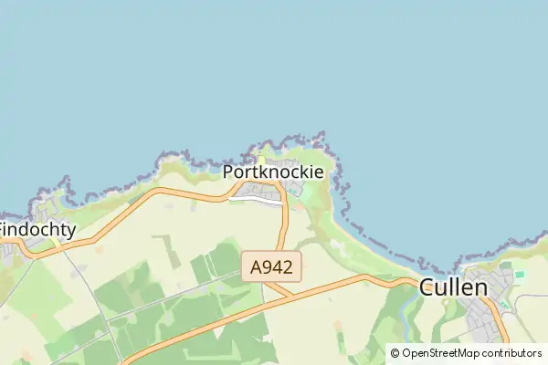 Mapa Portknockie