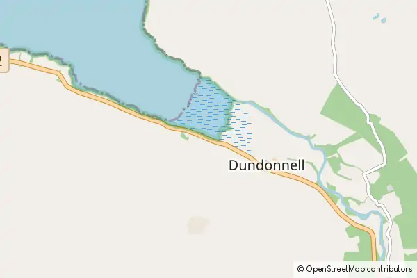 Mapa Dundonnell