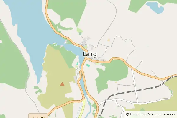 Mapa Lairg