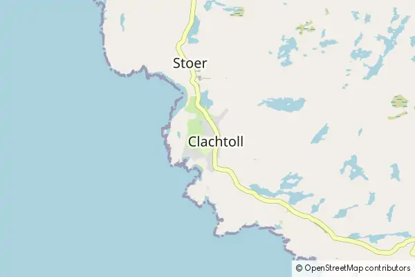 Mapa Clachtoll