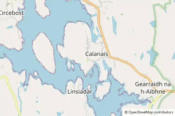 Mapa Callanish