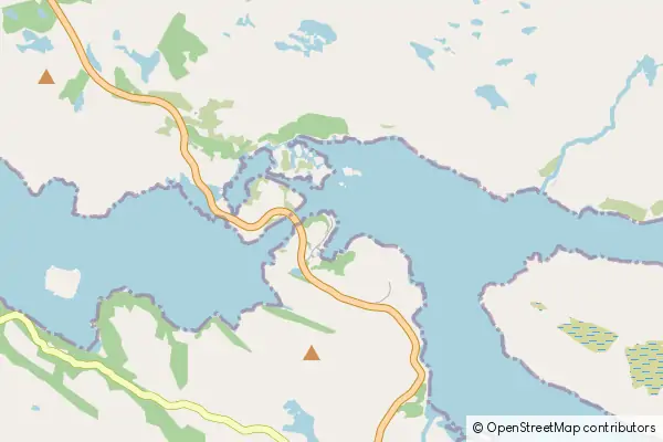 Mapa Kylesku