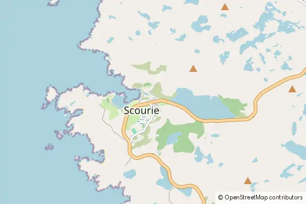 Mapa Scourie