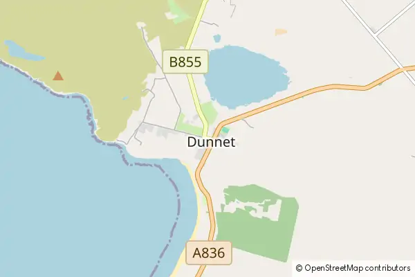 Mapa Dunnet