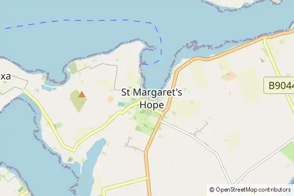 Mapa St. Margaret's Hope