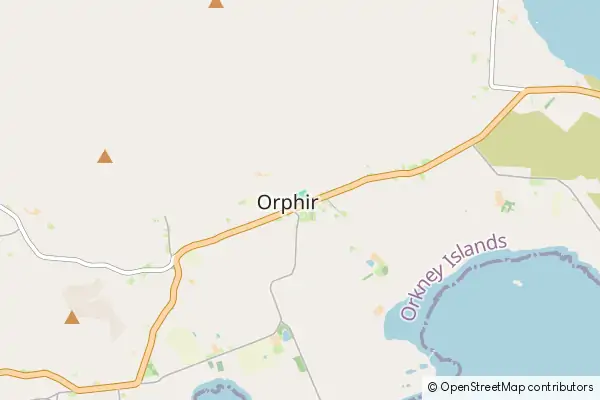 Mapa Orphir