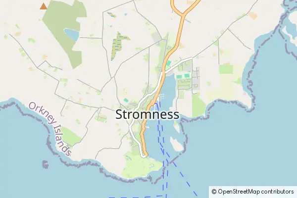 Mapa Stromness