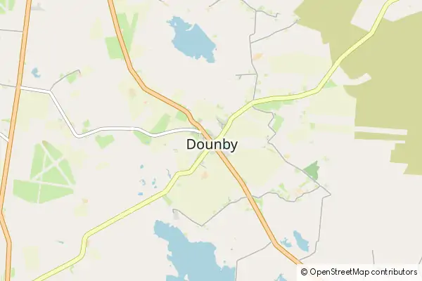 Mapa Dounby