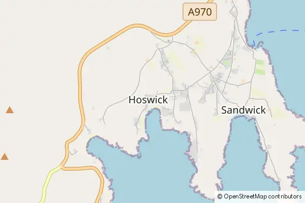 Mapa Hoswick