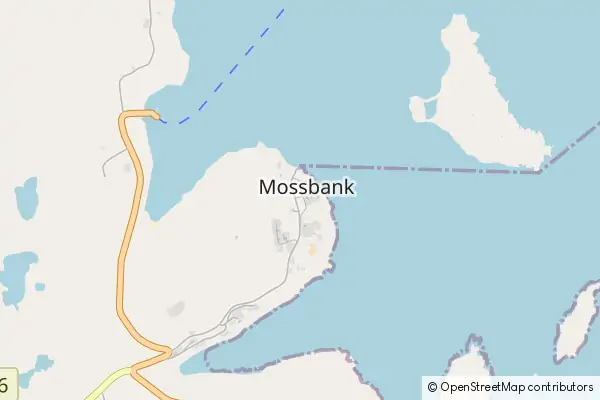 Mapa Mossbank