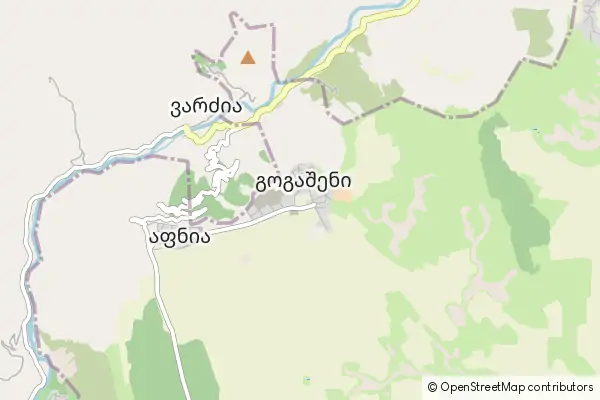 Mapa Gogasheni