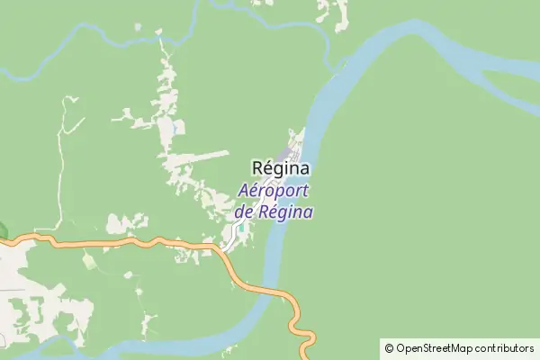 Mapa Régina