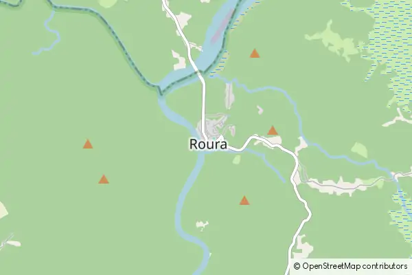 Mapa Roura