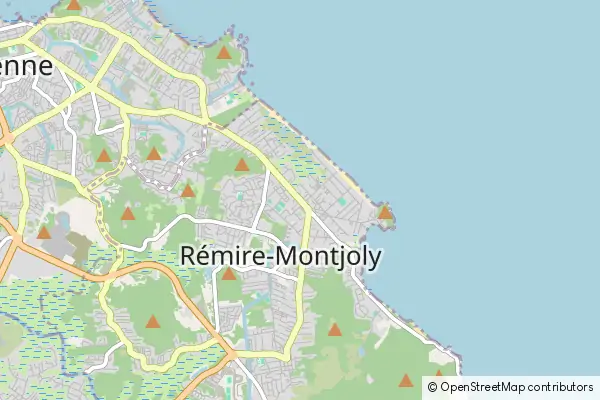 Mapa Rémire-Montjoly