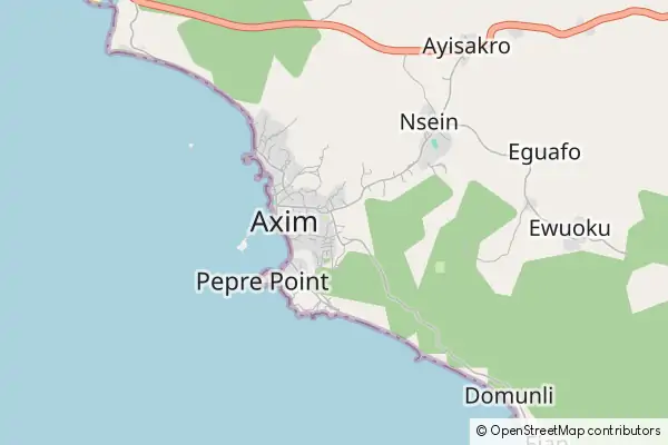 Mapa Axim