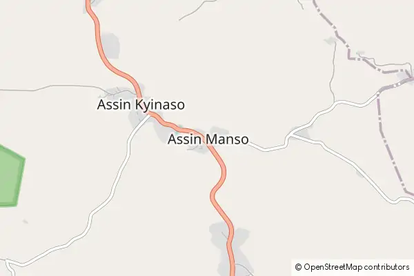 Mapa Assin Manso