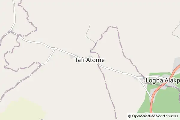 Mapa Tafi Atome