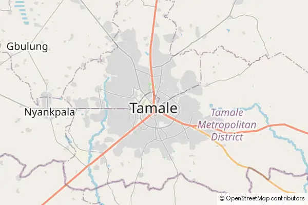 Mapa Tamale