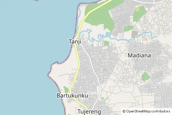 Mapa Tanji