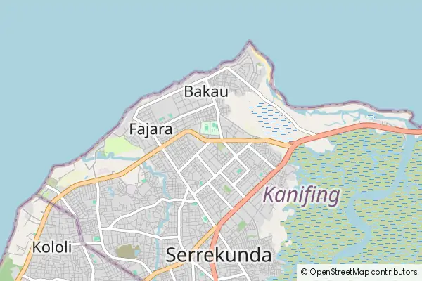 Mapa Bakau