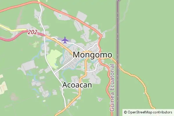 Mapa Mongomo
