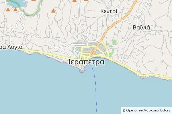 Mapa Jerapetra