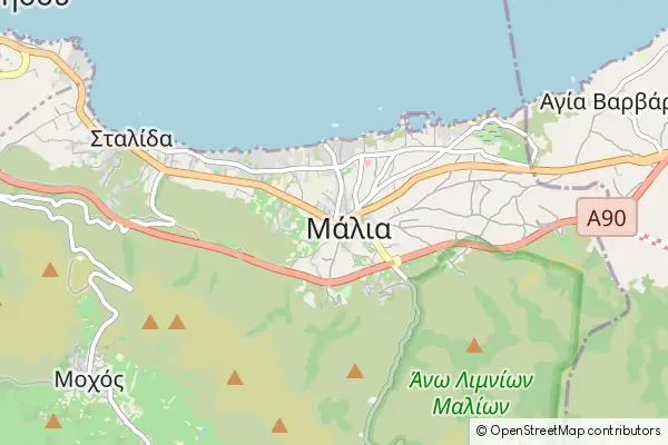 Mapa Mália