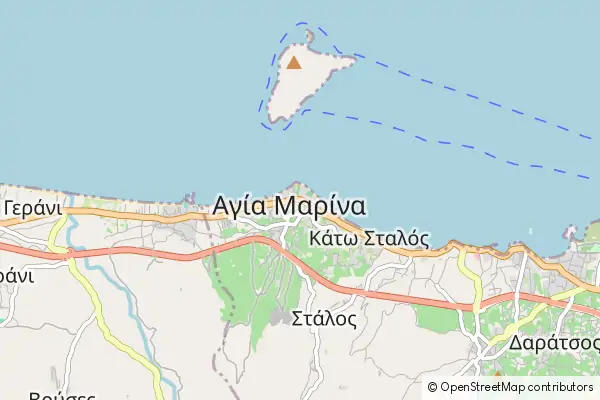 Mapa Nea Kydonia