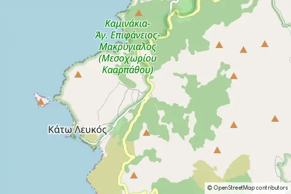 Mapa Lefkos