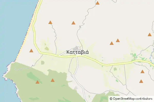 Mapa Kattavía