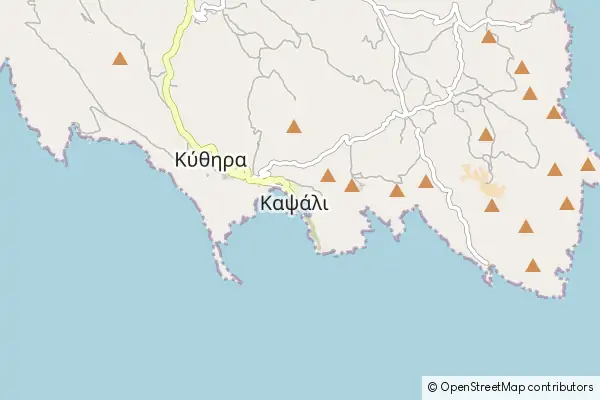 Mapa: Kapsáli • © OpenStreetMap contributors Mapa Kapsáli