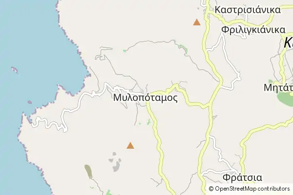 Mapa Mylopotamos