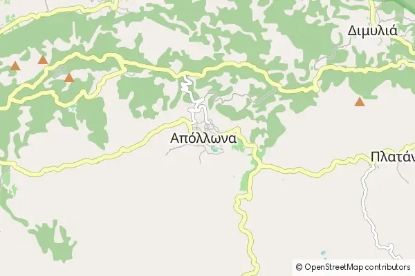 Mapa Apóllona