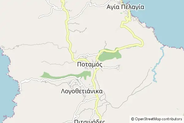Mapa Potamós