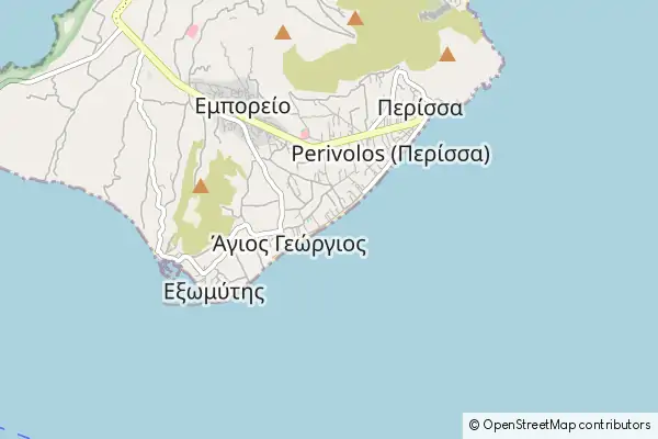 Mapa Perivolos