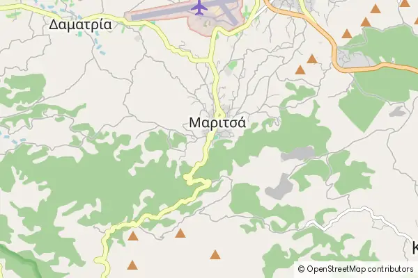 Mapa Maritsá