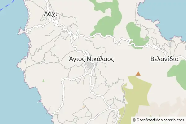 Mapa Agios Nikolaos